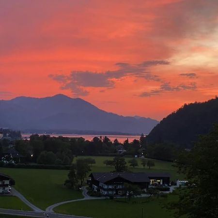 Schoene Ferienwohnung Mit Wolfgangseeblick Strobl Exteriör bild
