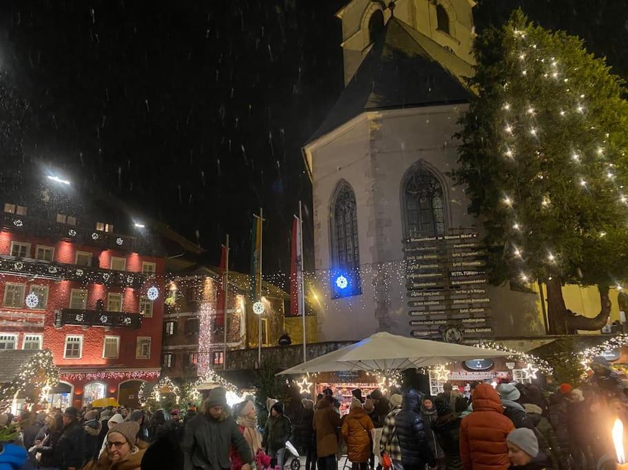 Schoene Ferienwohnung Mit Wolfgangseeblick Strobl Exteriör bild